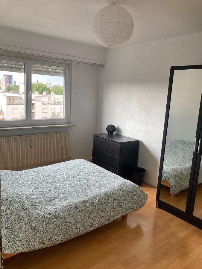 T3 Lumineux Avec Parking Prive Apartment Strasbourg Bagian luar foto